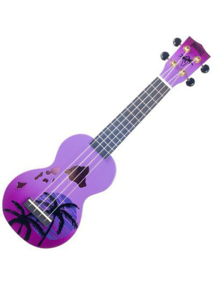 Mahalo Soprano Ukulele Hawaiian Purple