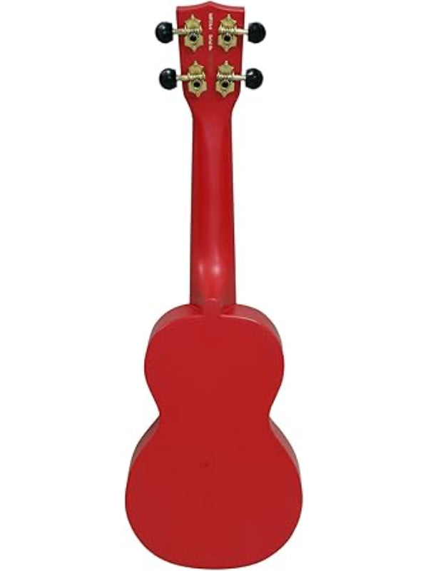 Mahalo Soprano Ukulele Target Red