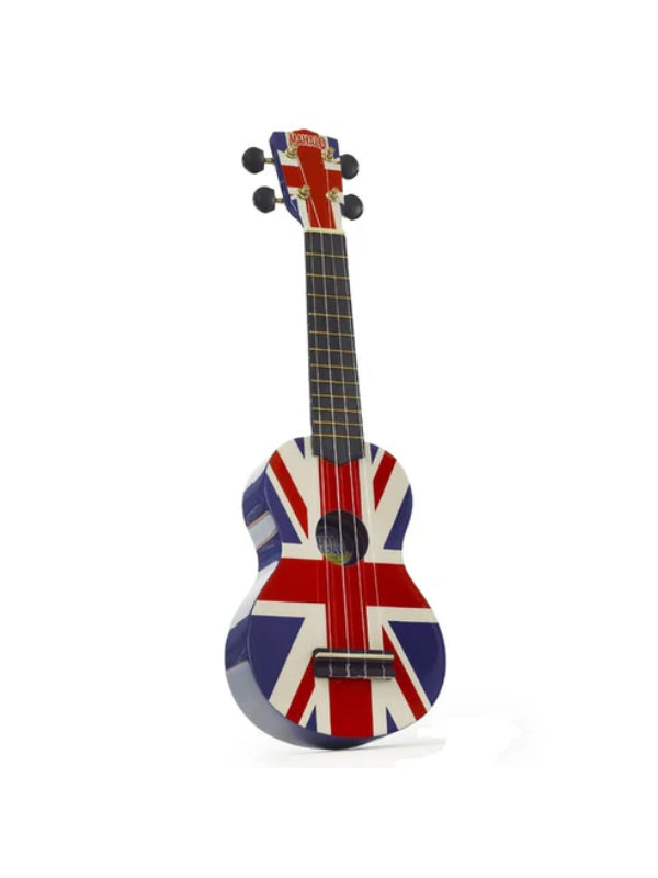 Mahalo Soprano Ukulele Union Jack Design With Bag