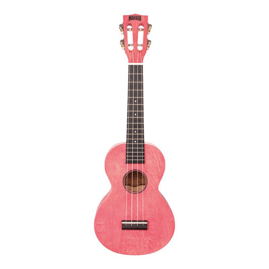 Mahalo Island Concert Ukulele Coral Pink