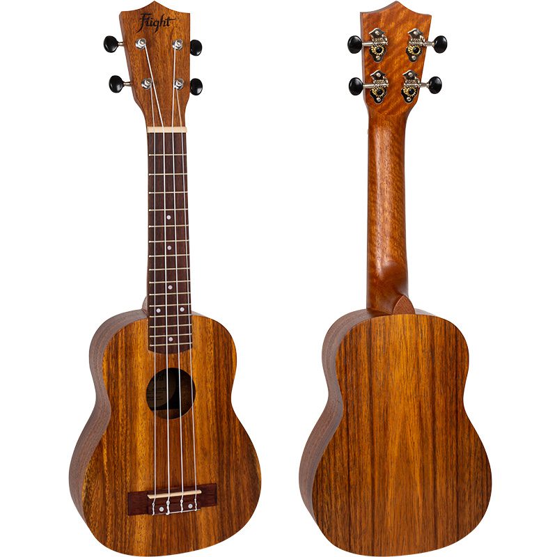 Flight NUS200 Soprano Ukulele Teak