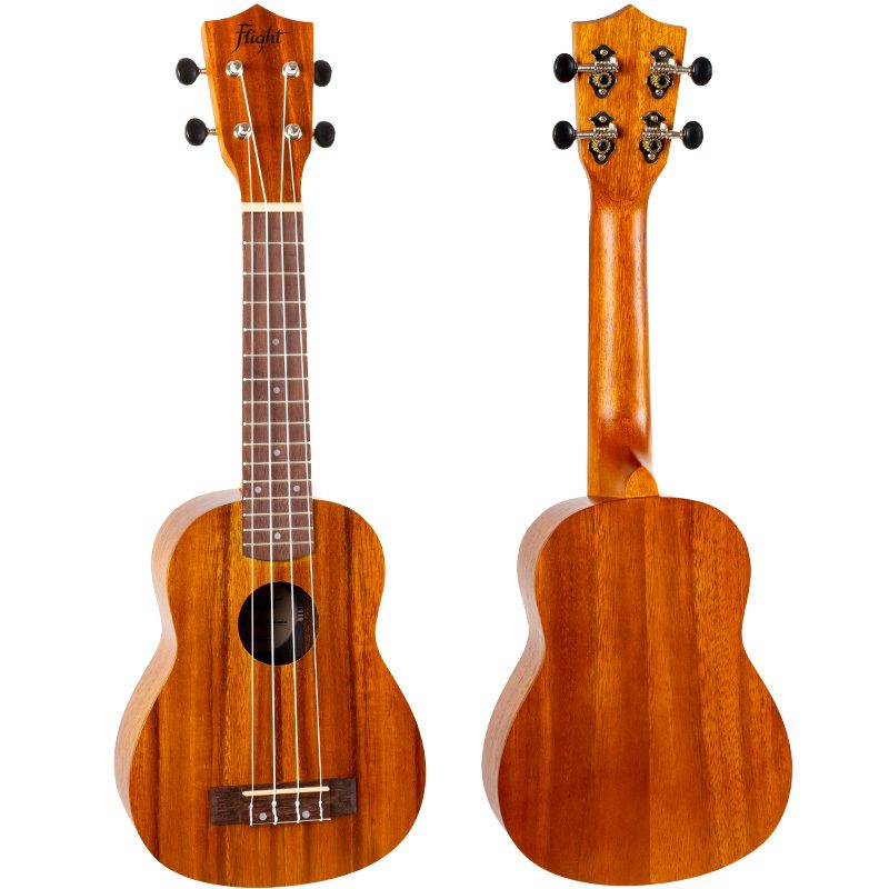 Flight NUS250 Soprano Ukulele Acacia