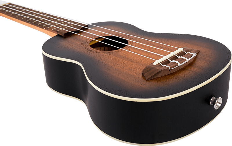 Flight Gemstone NUS380 Soprano Ukulele Amber