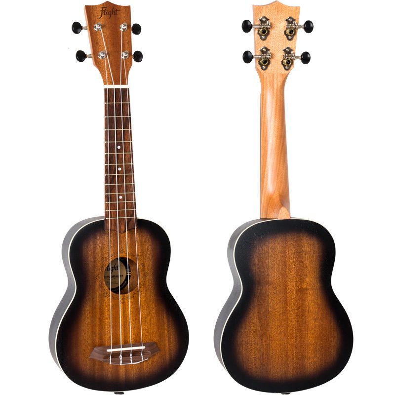 Flight Gemstone NUS380 Soprano Ukulele Amber