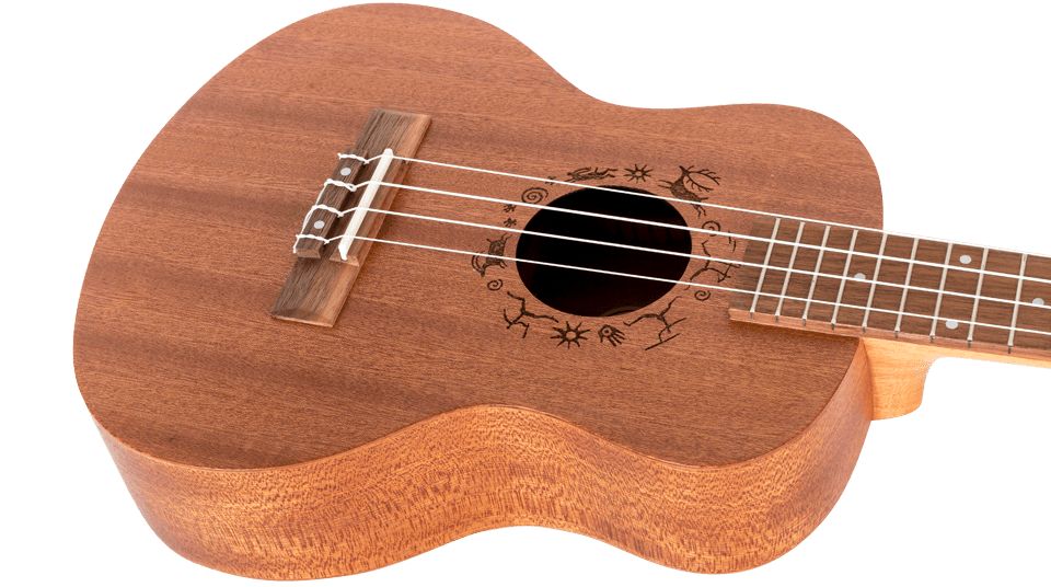 Flight NUT310 Sapele Tenor Ukulele With Bag