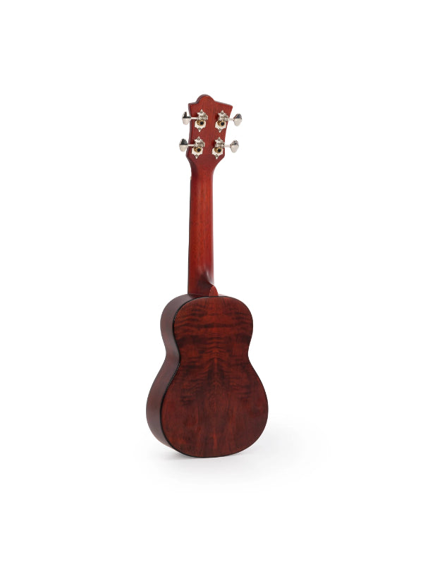 Octopus Flamed maple with solid cedar top soprano ukulele
