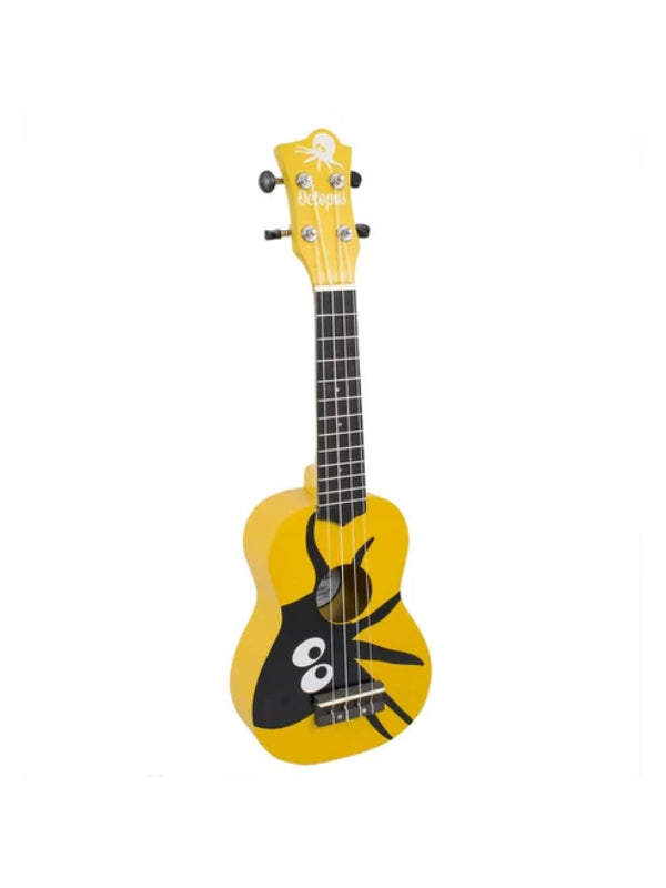 Octopus Kane Series Soprano Ukulele Yellow