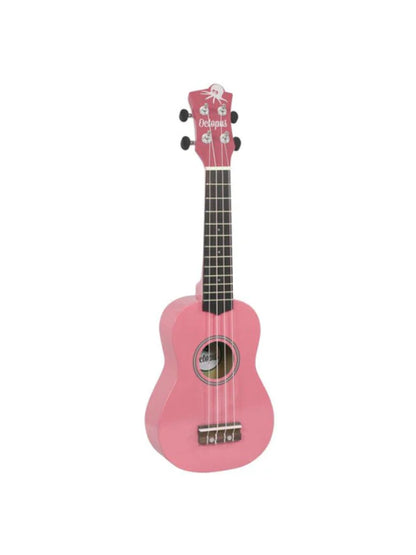 Octopus Metallic Series Soprano Ukulele Pink With Bag