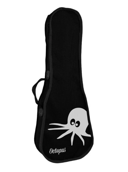 Octopus metallic series soprano ukulele White