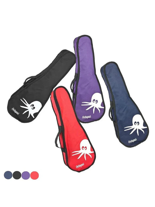 Octopus soprano ukulele bag ~ Blue