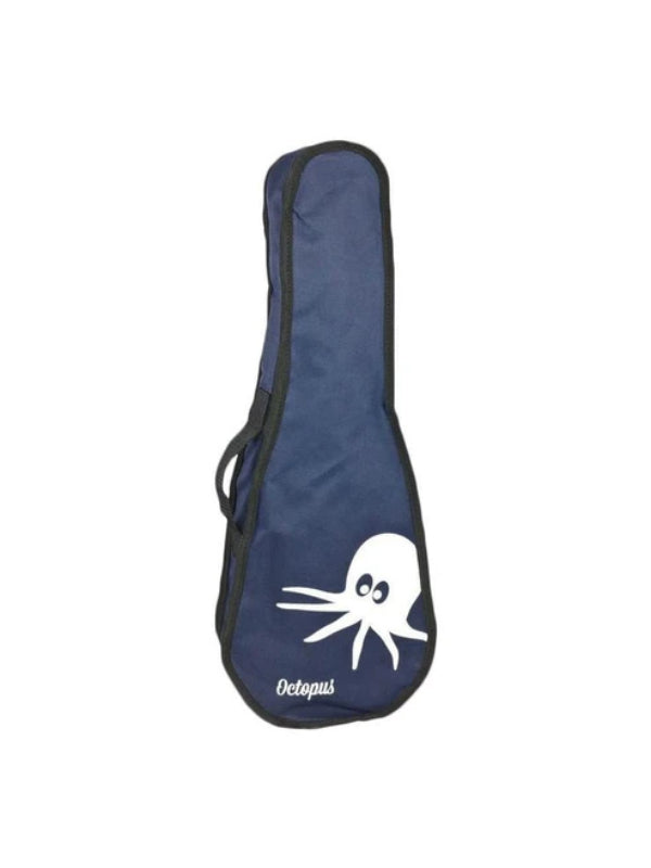 Octopus soprano ukulele bag ~ Blue