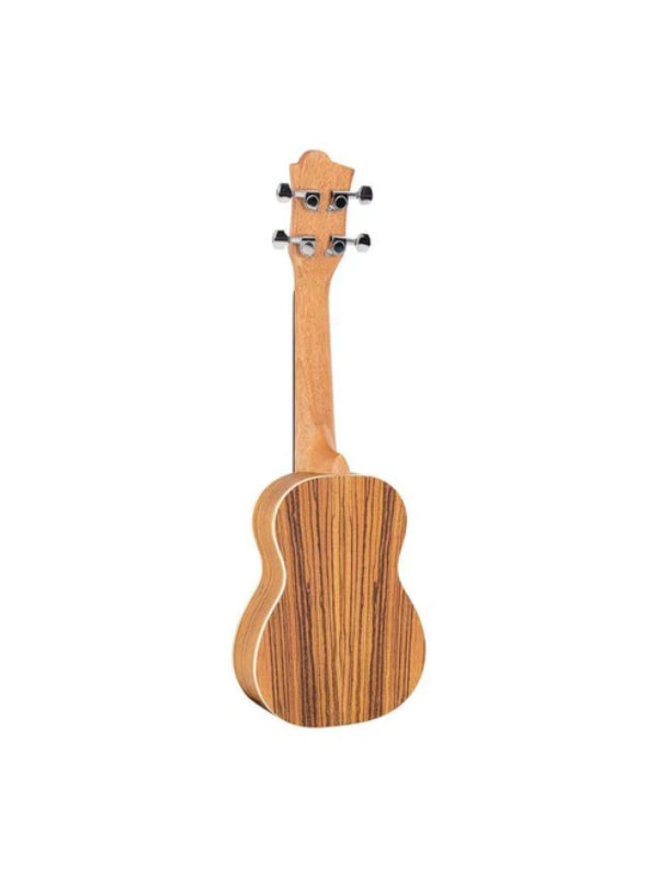 Octopus zebrawood soprano ukulele