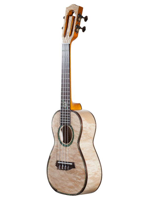 Ohana Limited Edition CK-450QEL Quilted Eucalyptus Concert Ukulele