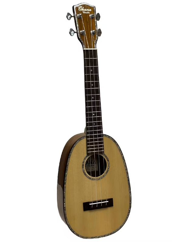 Ohana PKC-70G Concert Pineapple All Solid Ukulele