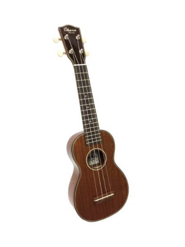 Ohana SK-35GS Soprano Ukulele (Gloss finish with side tuners)