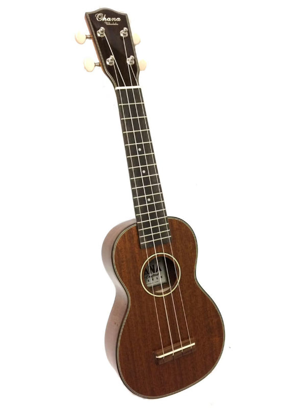 Ohana SK-35S Soprano Ukulele (Satin finish with side tuners)