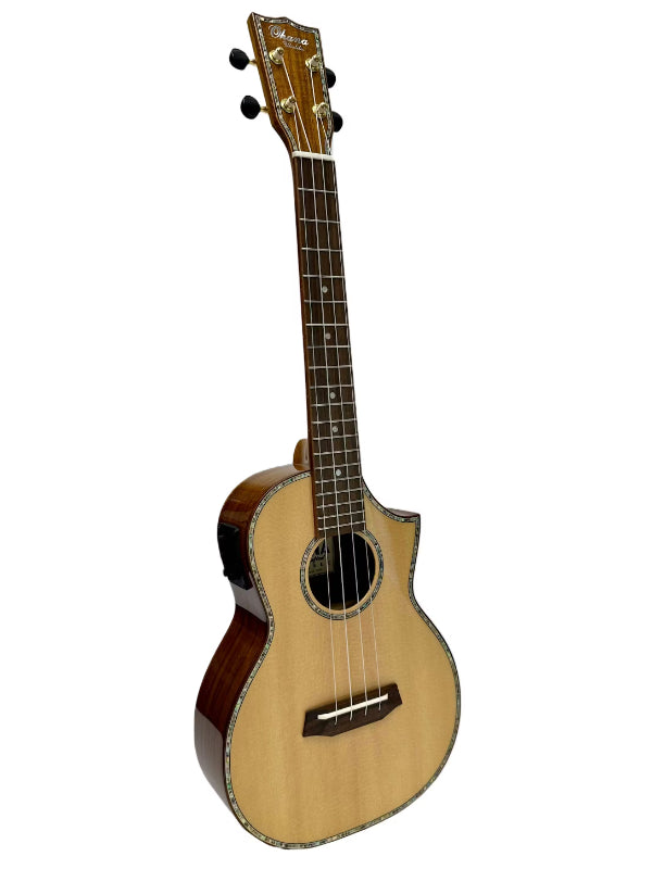 Ohana TK-70KCE Cutaway Tenor Ukulele