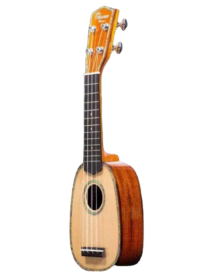 Ohana TTPK-70G Sopranissimo Pineapples Series Ukulele