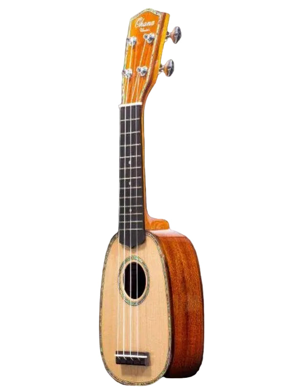 Ohana TTPK-70G Sopranissimo Pineapples Series Ukulele