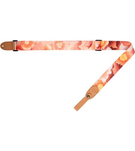 Flight Polyester Ukulele Strap - Flower