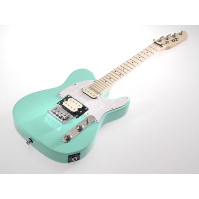 RISA UKETE432SG TE electric tenor uke wbag - Surf Green