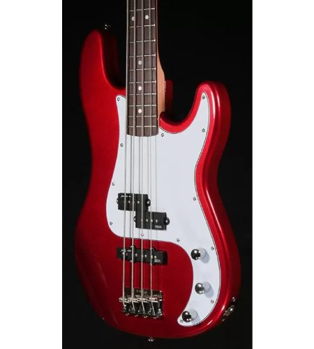 Revelation RPJ77 P/J Bass Guitar (Metallic Red)