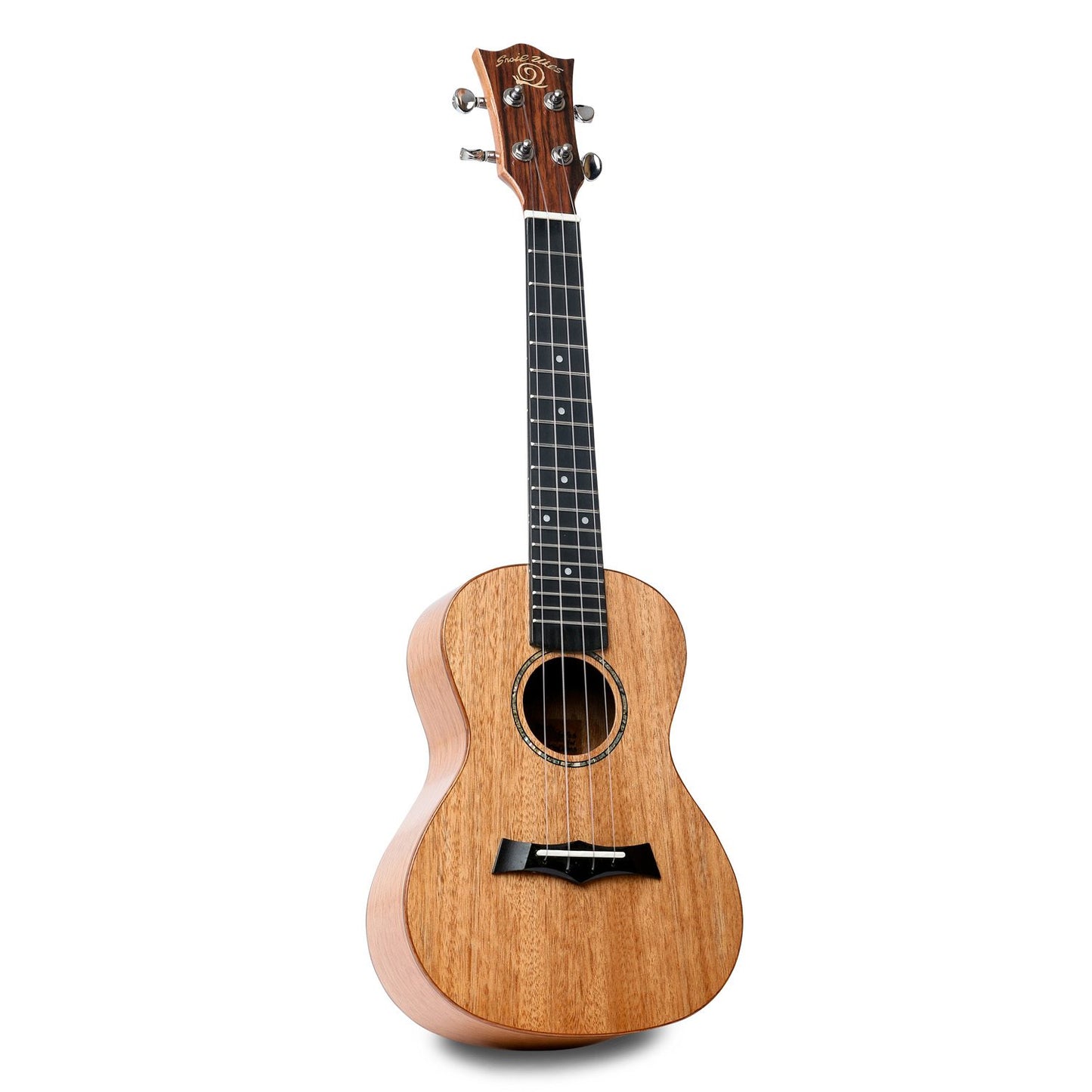 Snail Ukulele SUC-M1 Tenor Mahogany Solid Top Ukulele, Gloss Finish Including premium Snail Padded Gig Bag