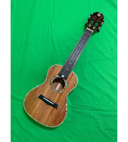 Snail S11C All Flamed Solid Acacia Concert Ukulele Including premium Snail Padded Gig Bag