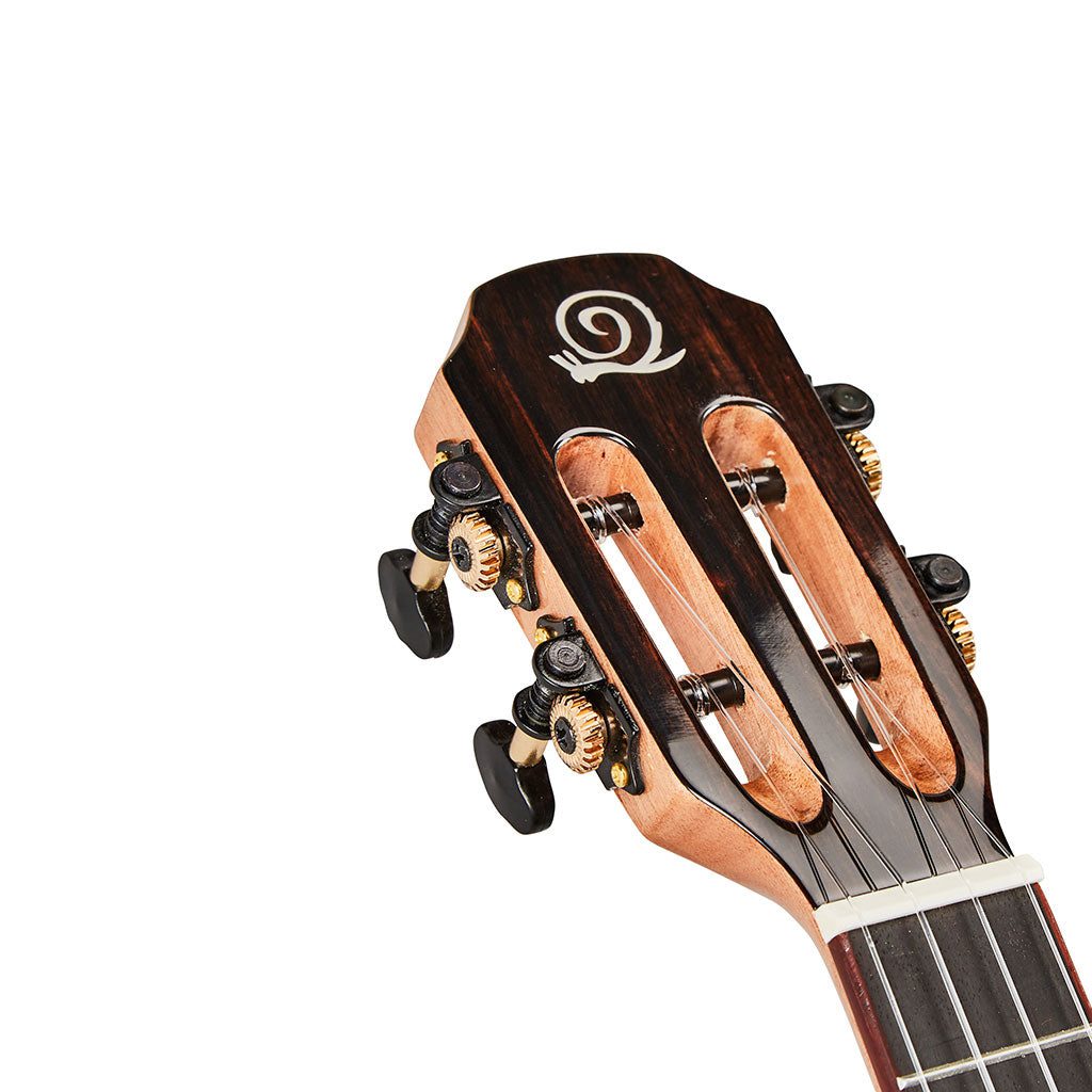 Snail S20T All Solid Flamed Acacia Tenor Ukulele Including premium Snail Padded Gig Bag