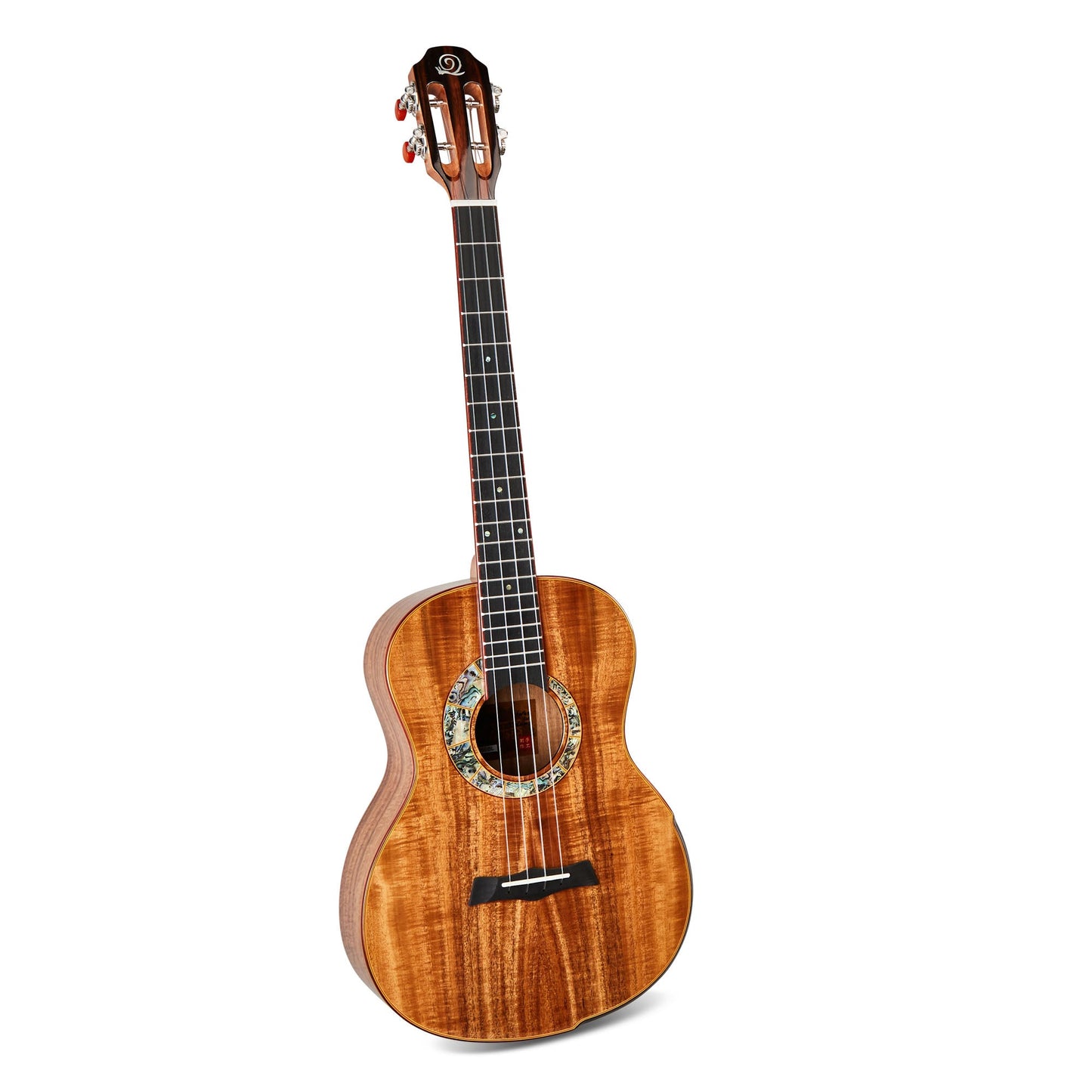 Snail S60T All Solid Flamed Acacia Tenor Ukulele with Gig bag Including premium Snail Padded Gig Bag