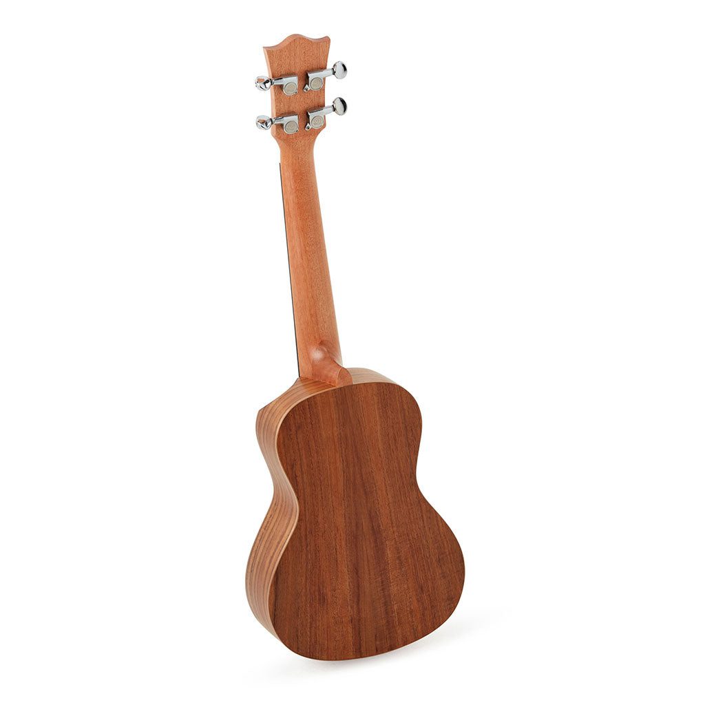 Snail SR-04CEQ Solid Acacia Top Concert Electro-Acoustic Ukulele Bevel Cutaway Including premium Snail Padded Gig Bag