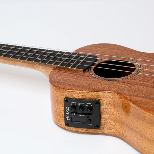 Snail SUC-M2 Mahogany Concert Electro-Acoustic Ukulele Gloss Finish Including premium Snail Padded Gig Bag