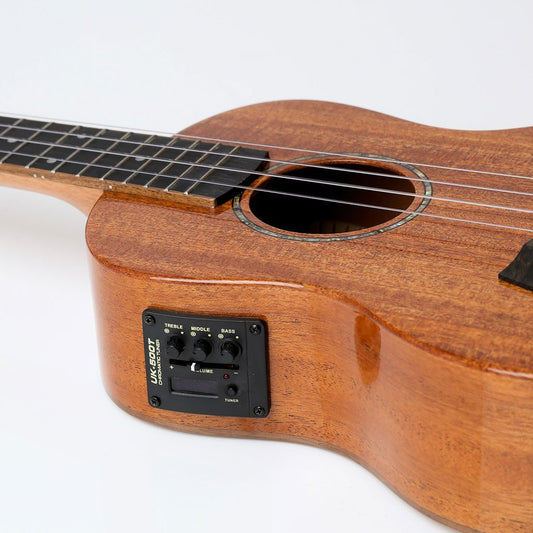 Snail SUT-M2 Mahogany Tenor Electro-Acoustic Ukulele Gloss Finish Including premium Snail Padded Gig Bag