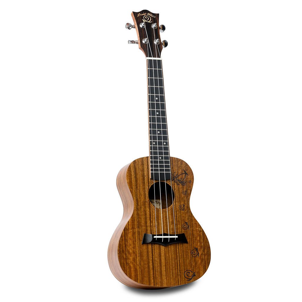 Snail UKC-486E Walnut Concert Ukulele Including premium Snail Padded Gig Bag