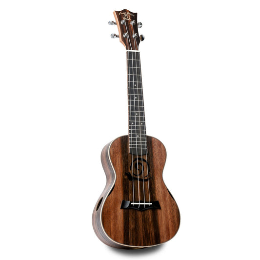 Snail UKC-T483 Ebony Concert Ukulele Including premium Snail Padded Gig Bag