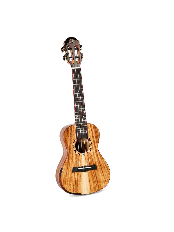 Snail S20C All Solid Flamed Acacia Concert Ukulele