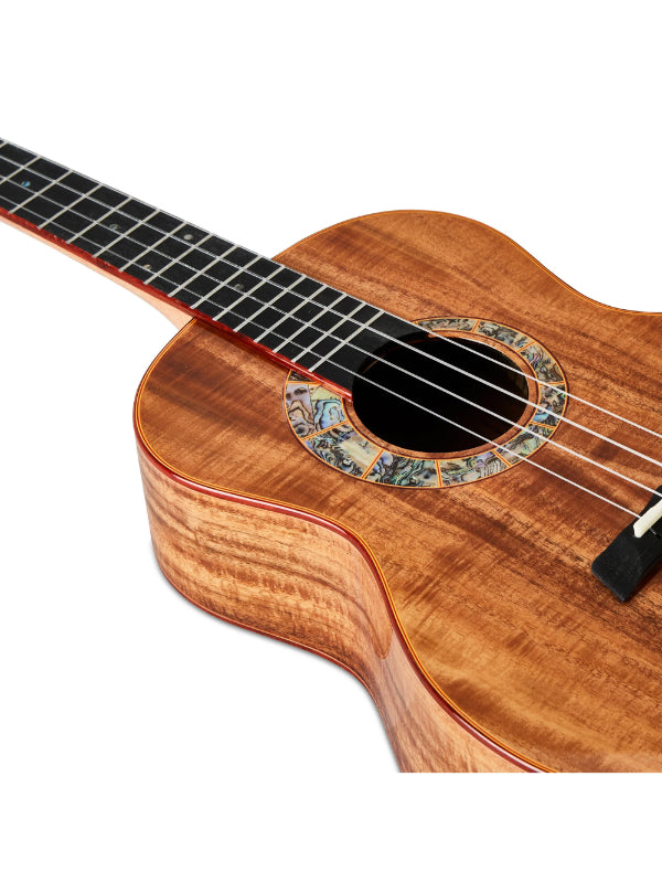 Snail S60T All Solid Flamed Acacia Tenor Ukulele