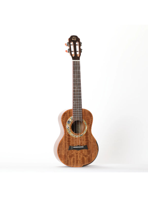 Snail S60T LH - Left handed Tenor All Solid Flamed Koa Ukulele