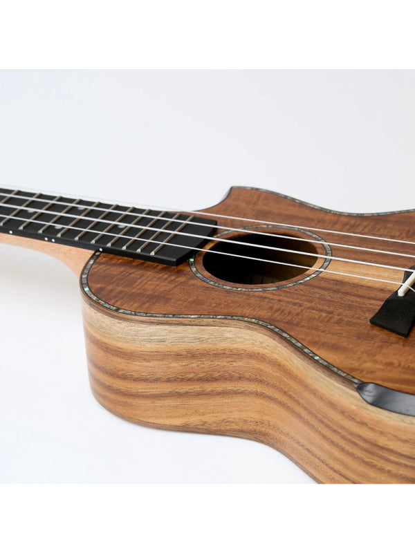 Snail SR-04CE Solid Acacia Top Concert Ukulele