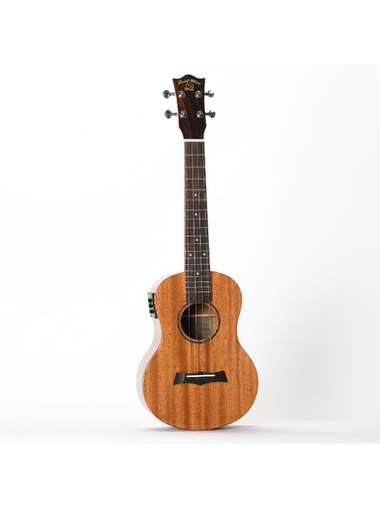 Snail SUT-M2 MK2 - Mahogany Gloss, Tenor Electro Ukulele, Solid Top, 38MM Nut