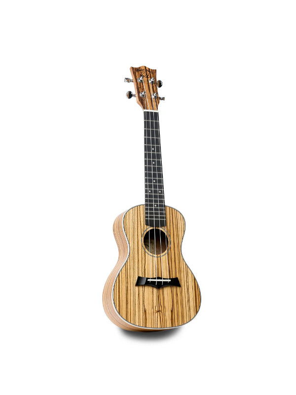 Snail UKC-480E Zebrawood Concert Ukulele