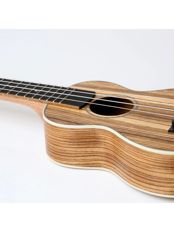 Snail UKS-215E Zebrawood Soprano Ukulele