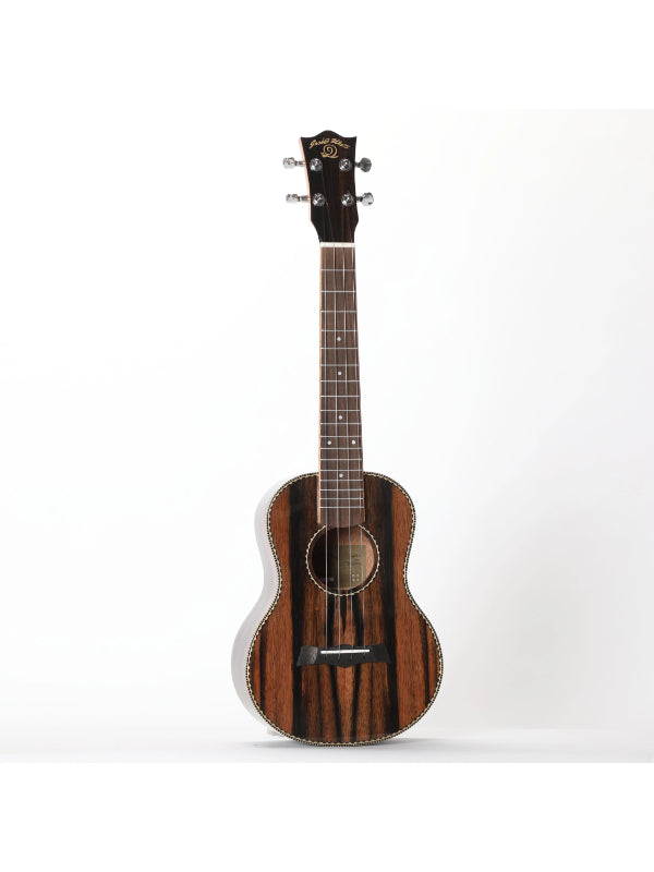 Snail UKT-E598 MK2 - Ebony Tenor Ukulele, 38MM Nut, Gloss