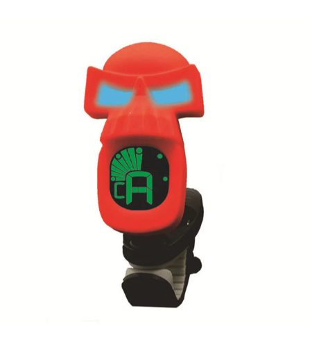 Swiff B73 Skull - Red Chromatic Tuner for Guitar, Bass, Ukulele & Violin