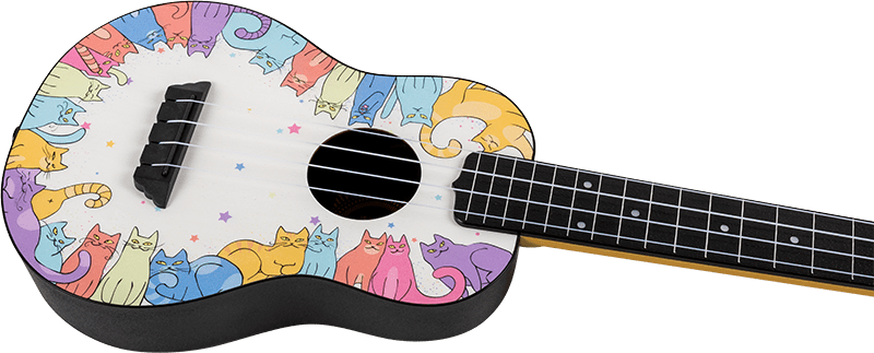 Flight TUC Travel Concert Ukulele Kitty With Bag