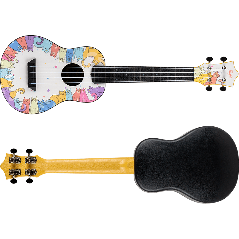 Flight TUC Travel Concert Ukulele Kitty With Bag