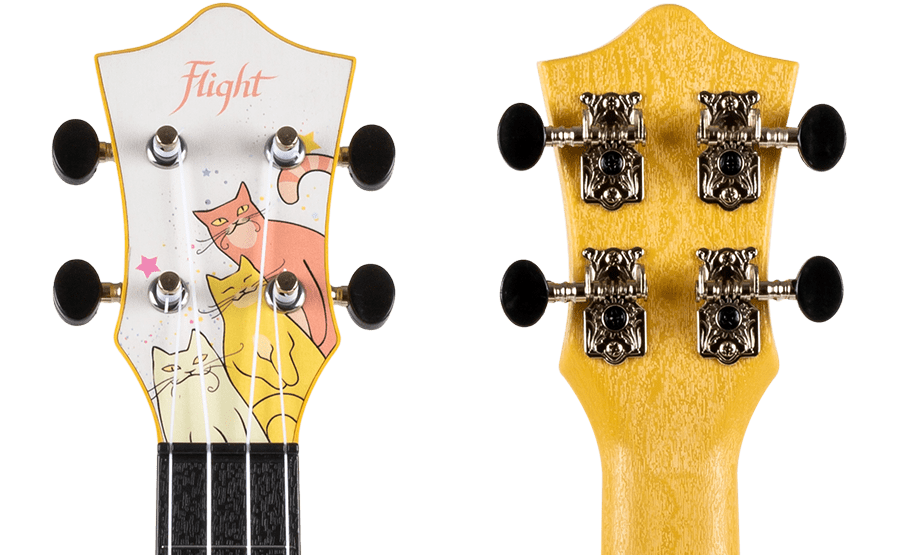 Flight TUC Travel Concert Ukulele Kitty With Bag