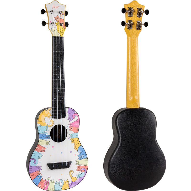 Flight TUC Travel Concert Ukulele Kitty With Bag