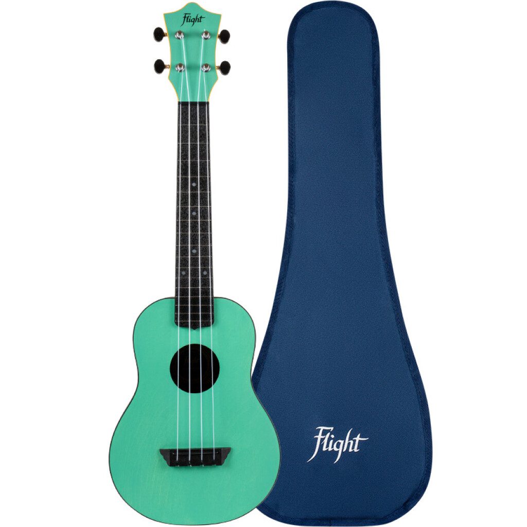 FLIGHT TUC35 TRAVEL CONCERT UKULELE - LIGHT BLUE