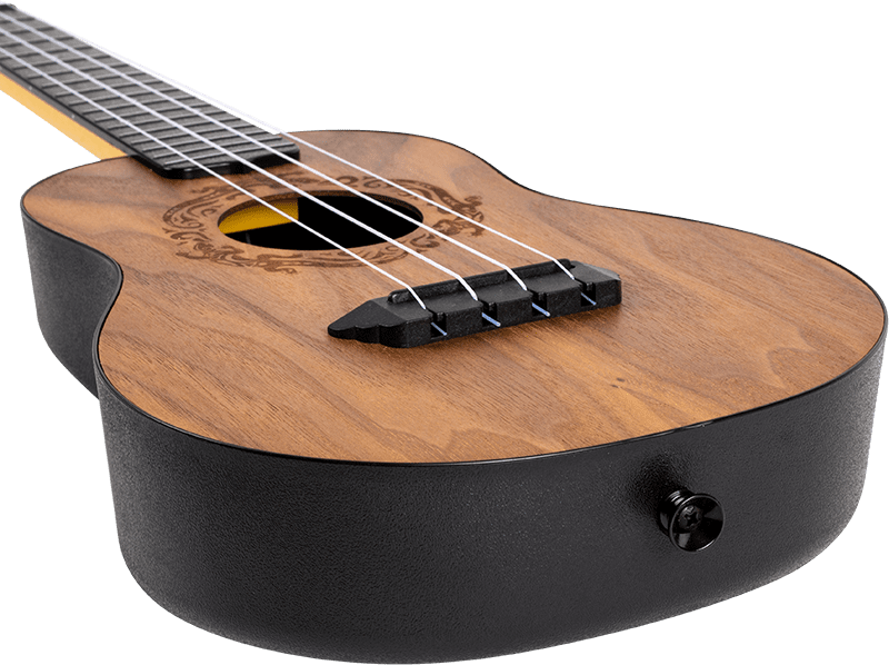 Flight TUC50 Travel Concert Ukulele With Bag- Walnut